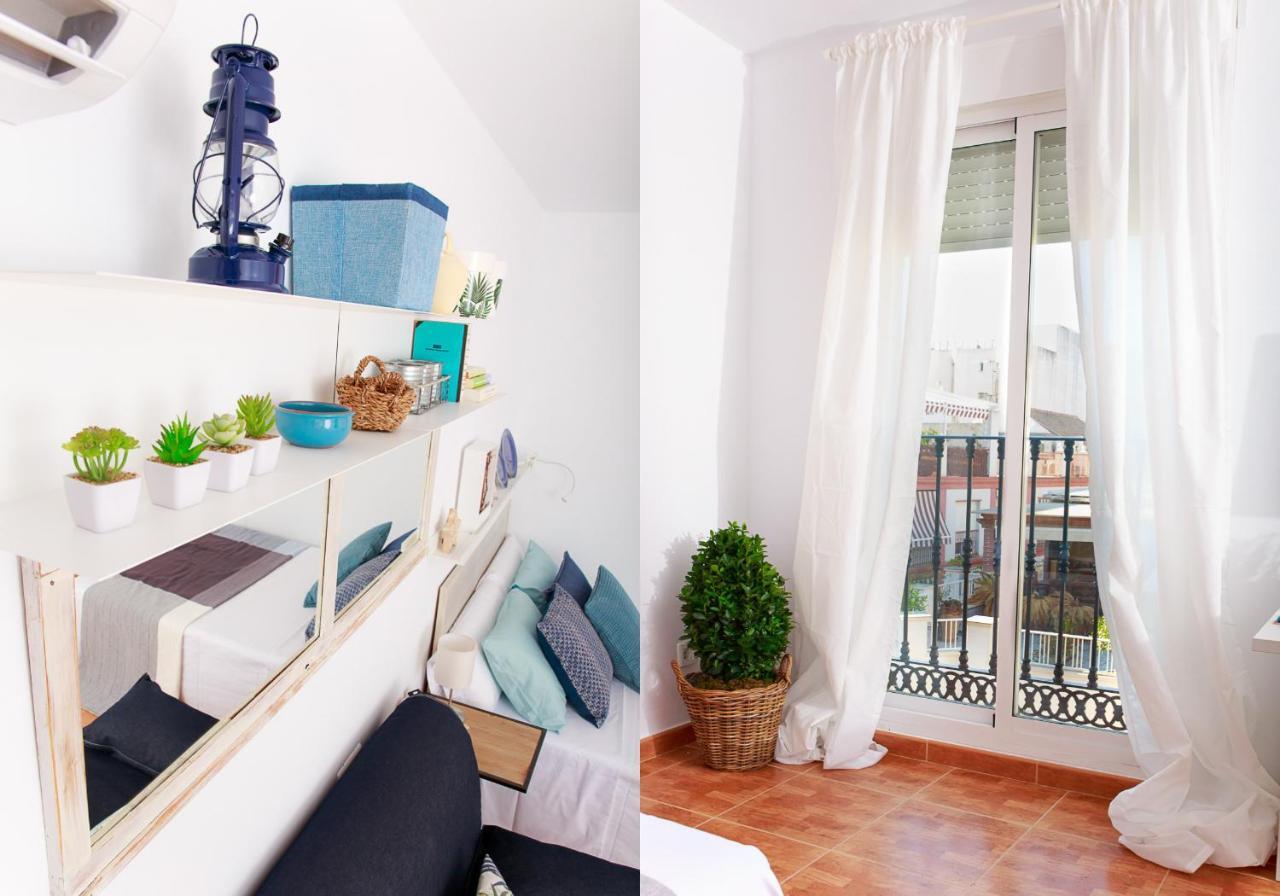 Sea & Wave Ventura Studio Apartment Malaga Bagian luar foto
